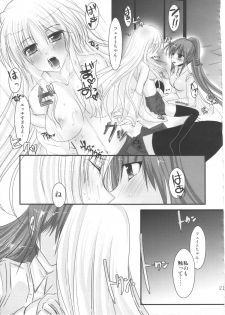 (C80) [Eima Hiyou no Guutara-beya] Houkago Renai Himitsu Club 2nd season (Mahou Shoujo Lyrical Nanoha) - page 20