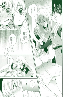 (C80) [Shinsen Gokuraku (Shuragyoku Mami)] Tropical Rainy (Tales of the Abyss) - page 9