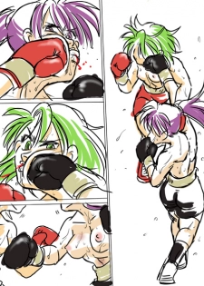 Girl vs Girl Boxing Match 4 by Taiji [CATFIGHT] - page 8