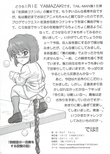 (C81) [Rat Tail (Irie Yamazaki)] TAIL-MAN RAN MOURI BOOK (Detective Conan) - page 33