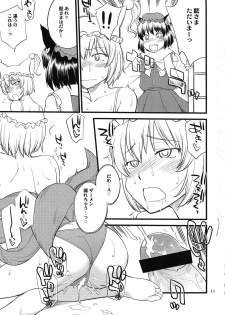 (C81) [Hinemosuan (Hinemosu Notari)] Kokoro no Sukima Oume Shimasu (Touhou Project) - page 11