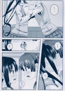 (C81) [milkberry (Kisaragi Miyu)] Girls’ Talk (K-ON!) - page 13