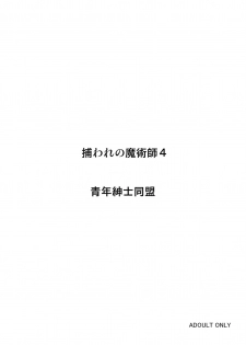 [Seinen Shinshi Doumei (Nakamura Syumitto)] Toraware no Majutsushi 4 (Fate/stay night) [Digital] - page 30