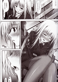 (C81) [IV VA SHIN (Mikuni Mizuki)] Home Sweet Home ~Fate hen 2~ (Mahou Shoujo Lyrical Nanoha) - page 10