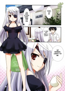 (C81) [CHAGASHI SAIBAN (Yamabuki Mook)] Laura Taichou to Dekiru ka na? | Can I Do It With Commander Laura? (Infinite Stratos) [English] [life4Kaoru] - page 5