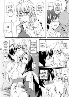 (Konohana Sakuya 1) [from SCRATCH (Johnny)] Maid no Onee-san ga Shibori Totte Ageru. | The Maid Lady Is Exploiting Me (Touhou Project) [English] [Troika] - page 5