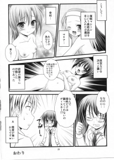 (C81) [Magudara Kaihou Doumei (Tsukuyomi Sajin)] Boku no Tomodachi wa Saimin ni Kakari Yasui (Boku wa Tomodachi ga Sukunai) - page 25