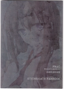(SC54) [FRAC (Motomiya Mitsuki)] Melancholic Romantica (Steins;Gate) - page 37