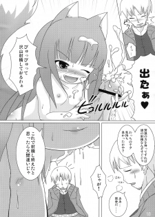 (Mimiket 18) [Cat Expert (Nekousa)] Wacchi Ecchi (Spice and Wolf) - page 15