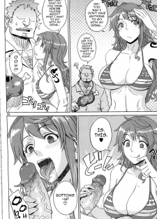 (C81) [Choujikuu Yousai Kachuusha (Denki Shougun)] MEROMERO GIRLS NEW WORLD (One Piece) [English] [darknight] [Decensored] - page 5
