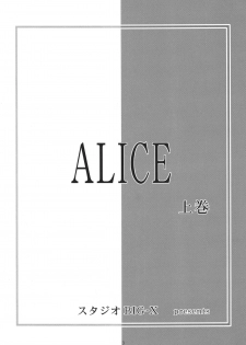 [STUDIO BIG-X (Arino Hiroshi)] ALICE Joukan (Original) - page 3
