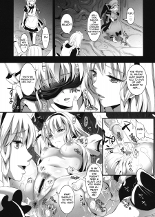 (C81) [YURIRU-RARIKA (Kojima Saya, Lazu)] R Shoku 2A -Toraware Alice- (Touhou Project) [English] - page 10