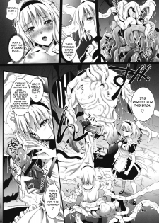 (C81) [YURIRU-RARIKA (Kojima Saya, Lazu)] R Shoku 2A -Toraware Alice- (Touhou Project) [English] - page 19