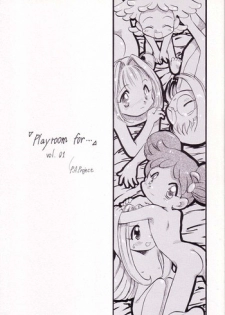 (C56) [P.A. Project (Teruki Kuma)] Play room for... Vol. 1 (Ojamajo Doremi, 10 Carat Torte!)
