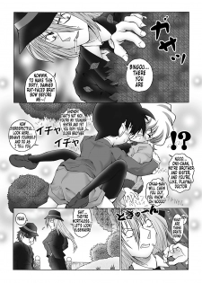 [Miraiya (Asari Shimeji)] Bumbling Detective Conan - File 5: The Case of The Confrontation with The Black Organiztion (Detective Conan) [English] {Tonigobe} - page 6