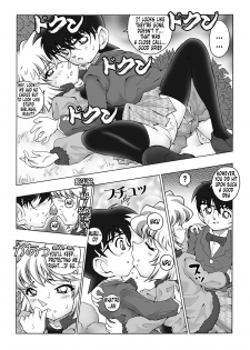 [Miraiya (Asari Shimeji)] Bumbling Detective Conan - File 5: The Case of The Confrontation with The Black Organiztion (Detective Conan) [English] {Tonigobe} - page 7