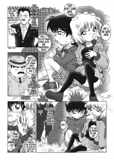 [Miraiya (Asari Shimeji)] Bumbling Detective Conan - File 5: The Case of The Confrontation with The Black Organiztion (Detective Conan) [English] {Tonigobe} - page 5