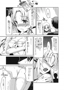 (COMIC1☆6) [abgrund (Saikawa Yusa)] Yamete...! Watashi ni Ranbou Suru Ki deshou!? Ero Doujin Mitai ni!! - page 8