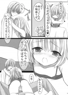 (C81) [Shounen x Shoujo (Kisaragi Mizu)] Uchi no, Anchan. (Boku wa Tomodachi ga Sukunai) - page 8