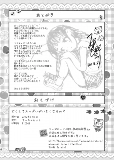 (COMITIA100) [Tetchan Hato (Minasuki Popuri)] Doushite Oppai ga Itaku Naru no? + Paper - page 32