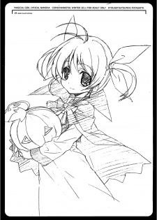 (C81) [Kyougetsutei (Miyashita Miki)] Deutsch-shiki Mahou Shoujo (Mahou Shoujo Lyrical Nanoha) - page 18