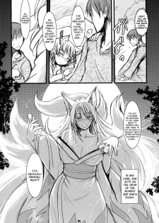 (C79) [Tanmatsu Ijou (BadHanD)] Enju no Mori -Byakko no Mori Gaiden- | Enju's Forest - The White Fox's Forest - Side Story [English] [biribiri] - page 5