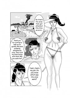 [Juushitsu Genyu] Amazoness Gunba Choukyou ~Senshi ga Uma ni Naru Toki~ | Amazon Warhorse Training ~A Warrior Becomes a Mare~ [English] [DarkSpooky] - page 2