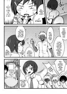 (COMIC1☆6) [Split Second (Kaiware)] Joshikousei ni wa Hijou | Behaving Heartlessly towards High School Girls (Danshi Koukousei no Nichijou) [English] [Dametrans] - page 12