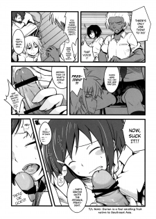 (COMIC1☆6) [Split Second (Kaiware)] Joshikousei ni wa Hijou | Behaving Heartlessly towards High School Girls (Danshi Koukousei no Nichijou) [English] [Dametrans] - page 9