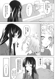 (C76) [Zi (Mutsuki Ginji)] Onnanoko Doushi toka Suki dakara! 1 (K-ON!) - page 5