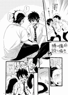 [Panda 4gou (Shima Kyousuke)] Twins (Ao no Exorcist) - page 21