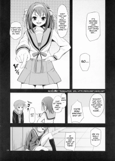 (SC35) [Wechselhaft (Kima-gray)] Real Eyes (The Melancholy of Haruhi Suzumiya) [English] [redCoMet] [Decensored] - page 5