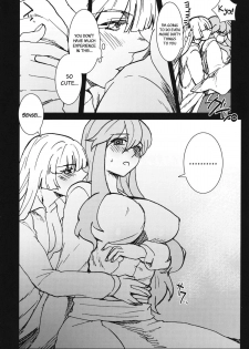 (Reitaisai 8) [S+y (Yumiya)] Fujiwara Mokou wa Shizukani Kurasenai (Touhou Project) [English] {pikkymikky} - page 8