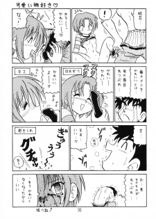 (C64) [Shinkouzan Tozantai (Kogawa Yasushi)] Happa Tai 1 (ToHeart, Kizuato, and Magical Antique) - page 35