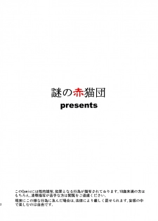 (COMIC1☆3) [謎の赤猫団 (黒猫弐号, 黒猫零号)] 淫獣大聖戦 姉妹凌辱編 Ultimate editon DL版 [Digital] - page 2