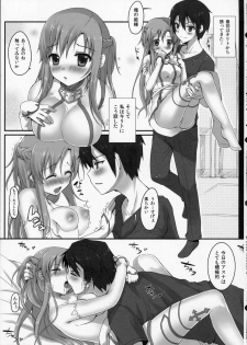 (SC56) [Twin Box (Hanahanamaki, Sousouman)] Onnanoko no Himitsubanashi (Sword Art Online) - page 5