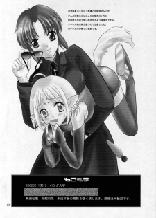 (MOON PHASE) [Bakeda Daigaku (Bakedanuki)] Nekotama (Tsukihime) - page 22