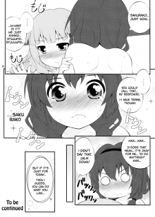 (SC56) [Purimomo (Goyac)] Himegoto Flowers | Secret Flowers 2 (YuruYuri) [English] [Yuri-ism] - page 18