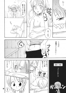 (C68) [Kurione-sha (YU-RI)] Kaizoku Musume. DX (One Piece) - page 31