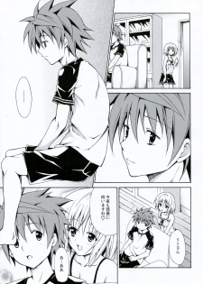 (COMIC1☆6) [TORA MACHINE (Kasukabe Taro)] Kindan no Mikan Vol. 3 (To LOVE-Ru) - page 4