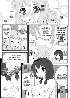 (C82) [Purimomo (Goyac)] Himegoto Flowers | Secret Flowers 3 (YuruYuri) [English] [Yuri-ism] - page 10