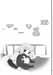 (C82) [Purimomo (Goyac)] Himegoto Flowers | Secret Flowers 3 (YuruYuri) [English] [Yuri-ism] - page 20