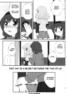 (C82) [Purimomo (Goyac)] Himegoto Flowers | Secret Flowers 3 (YuruYuri) [English] [Yuri-ism] - page 18