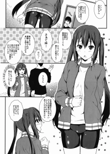 (C82) [Heaven's Gate (Andou Tomoya)] Azusa no Shintai Kensa Daisakusen (K-ON!) - page 5
