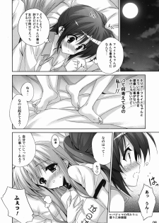 (C82) [Hitoride Dekirumon (Munyuu)] Nanoha no Nioi ga Ippai no Heya ni Zutto Futari de Iru Nante! Su-Ha-Su-Ha-! (Mahou Shoujo Lyrical Nanoha) - page 7