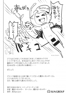(C82) [Sakurai Dai Energy (Sakurai Energy)] VAMPIRE KISS (Touhou Project) - page 22