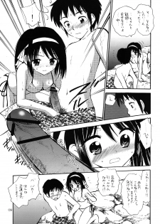 (C77) [Mystic Chord (Gyro Amarume)] Ikusenkaime no Kinenbi o (Suzumiya Haruhi no Yuuutsu) - page 8