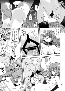 (C82) [Sanzoku no Uta (Takara Akihito)] Choujuu Sex! (Touhou Project) - page 19