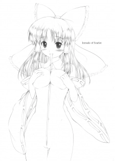 (Reitaisai 8EX) [LeimkissA (Nekohane Ryou)] Inroads of Scarlet (Touhou Project) - page 2