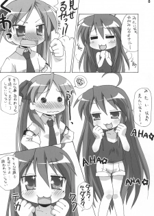 [Goberazzo (Mukaibi Aoi)] Yachatta ZE (Lucky Star) - page 7